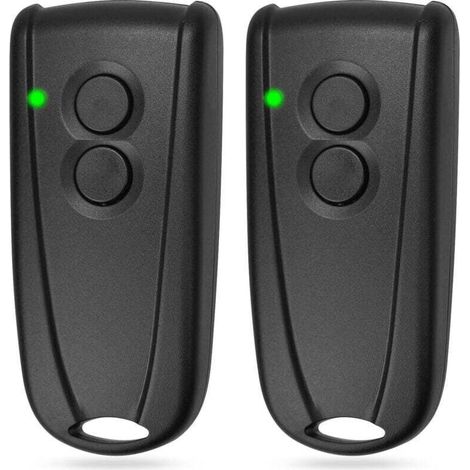 2-Piece Universal Gate Remote Control, Garage Door Remote Control, Gate Remote Control, Garage Door Remote Control Duplicator, Door Remote Control for Hormann Eco-Star RSE2 RSC2 (1/3)