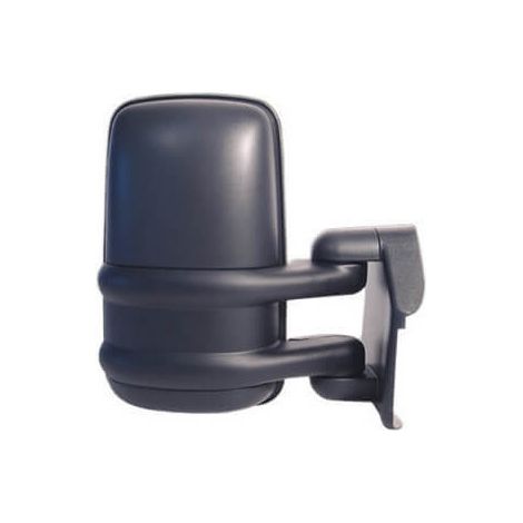 Rétroviseur manuel droit noir bras court Renault Trafic 1 phase 2 1994-2001