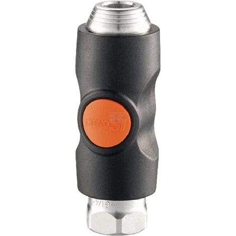 Acopl. segur. rosca hem. 1/4" PREVOST BSI061101 (1/2)