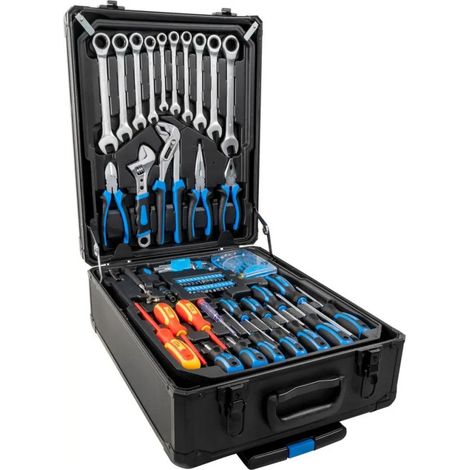 Coffret à outils à roulettes GWZT 500- Trolley à outils 500 pièces