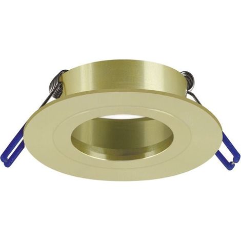 Support Spot Encastré GU10 Rond Doré - SILAMP (1/2)