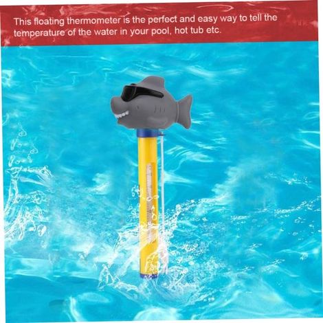 Wasserthermometer mit Seil für Schwimmbad, Spa und Teich schwimmend (1/5)