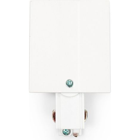 Conector De Inicio Para Carril Trifásico Empotrable - Blanco (1/5)