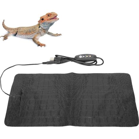 Tapis Chauffant Reptile USB Étanche Anti-rayures 3 Niveaux Température Lézards Tortues Serpents – ComfortXL Outdoor Living (1/5)