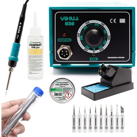 Kit stazione saldante Yihua 936 KIT10 punte