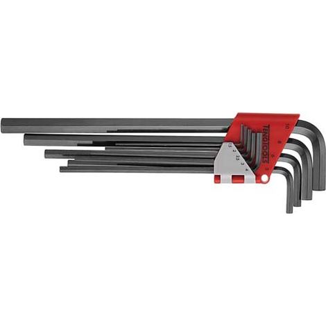 Juego llaves hex. extra largas, 1479MMRL, 9 piezas  TENGTOOLS 231740101