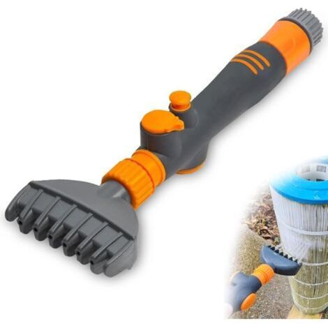 Durable Swimming Pool Filter Cartridge Cleaning Brush for Removing Debris and Dirt from Pool Filter, Cleaning Tool for Swimming Pool, Spa, Hot Tub (1/4)