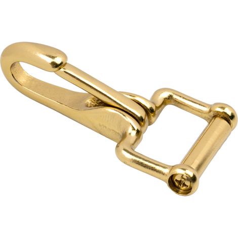 SUPREME GANCIO in acciaio placcato in ottone dorato (1/3)