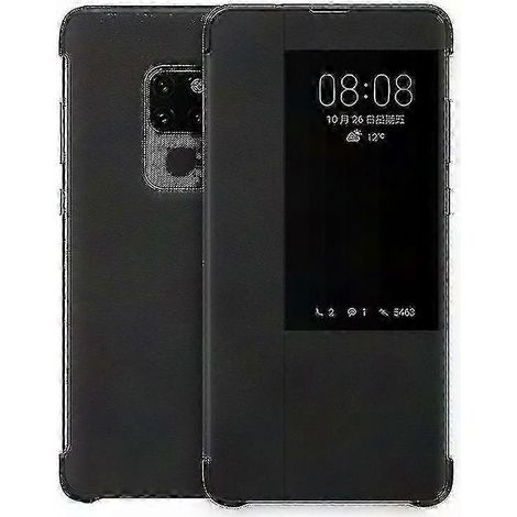 Écrin en cuir PU pour Huawei Mate 20 Pro, coque rabattable avec portefeuille, étui fin et résistant, protection complète pour smartphone, style classique et élégant (1/3)