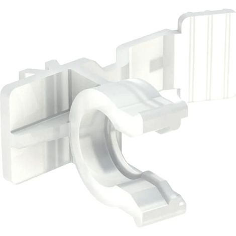 Geberit clip di fissaggio per rubinetti galleggianti tipo 380 e 383 per modulo sanitario Geberit Monolith, 245509001