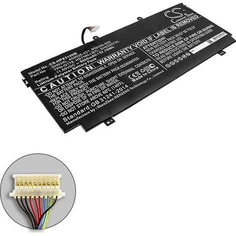 NX - Batterie ordinateur portable compatible HP 11.55V 5000mAh - 859026-4218593 (1/3)