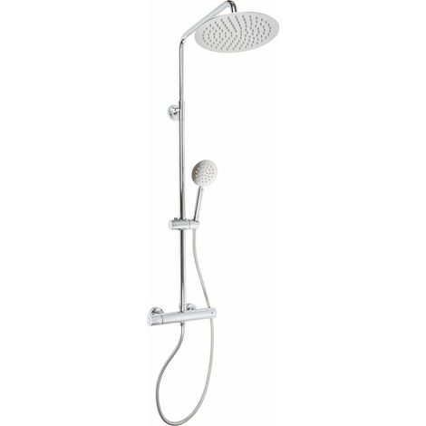 Colonna doccia inox termostato telescopica anticalcare mod. Poseidon Plus (1/3)