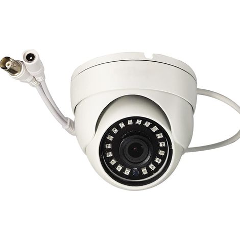 Caméra dôme intérieure 3000TVL AHD 1080P, Caméra CCTV de Surveillance de sécurité Grand Angle à Objectif de 2,8 mm, Boîtier en métal Solide et Transmission coaxiale de Sortie BNC (1/5)