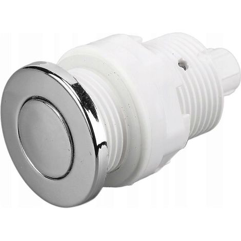 Bouton-poussoir pneumatique de 28 mm pour robinet d'évacuation des eaux usées de baignoire ou de spa - m.3293 (1/5)