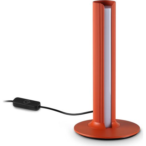 Ideal Lux DORICA Lampe de table LED intégrée orange 930 lm 3000 K à intensité variable (1/2)