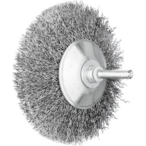 Cepillo  cónico  KBU  ST  D.95mm  alambre  0,3mm  vástago  10mm  12000min-¹  PFERD