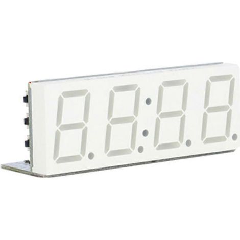 Module d'horloge Wi-Fi, horloge automatique, horloge électronique numérique à monter soi-même, service horaire sans fil, blanc (1/5)