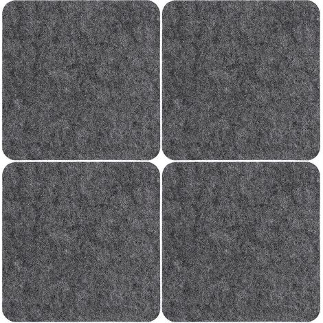 Set de table en liège résistant à la chaleur, protection pour salle à manger, style minimaliste milieu du siècle, lot de 4 (1/4)