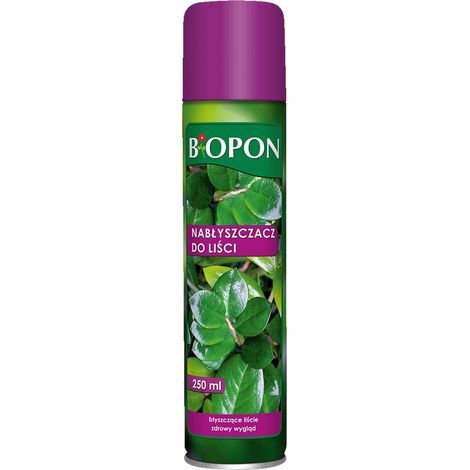 Biopon Leaf Shine per piante e fiori, spray da 250 ml (1/3)