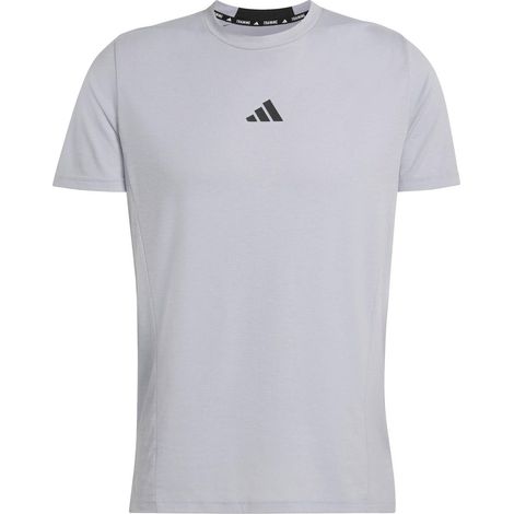 T-shirt d'entraînement adidas D4T gris pour homme, taille M (KA7287). (1/5)