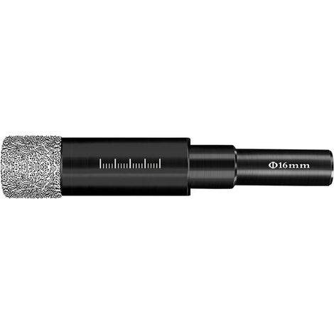 Broca para baldosas cerámicas de 6 a 16 mm, broca para baldosas esmaltadas, herramienta de perforación para granito y mármol, herramienta de perforación en seco para cerámica y vidrio.