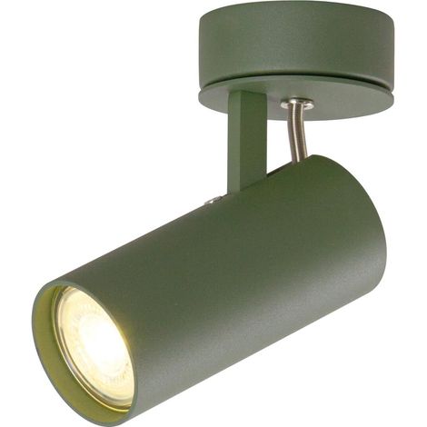 Plafonnier Spots Orientables GU10 5W 3000K Blanc chaud Éclairage de Plafond Interieur Luminaire Salon Chambre Cuisine Coucher Couloir, Aluminium, Vert Oglive (1/5)