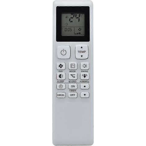 Télécommande de remplacement pour climatiseur Daikin FTV35AV1, FTV60AV1 - Modèle TMB24A (1/5)
