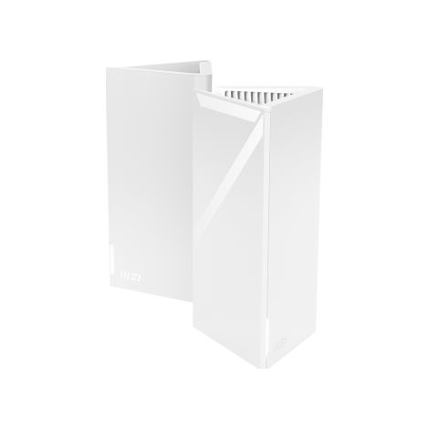 MSI Roamii BE Lite Mesh System Doble banda (2,4 GHz / 5 GHz) Wi-Fi 7 (802.11be) Blanco 3 Interno
