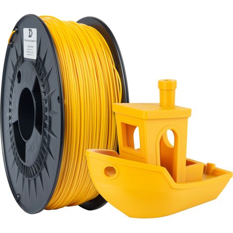Filamento 3DPower Hyper Speed PET-G 1,75 mm Giallo Sole 1 kg (1/4)