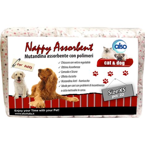 PANNOLINI MUTANDINE NAPPY ASSOR (20 PZ) MIS. S