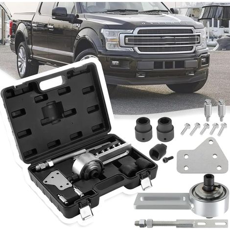 Multiplicador de par profesional 1:5 - Herramienta para desmontar la polea del cigüeñal para Ford 1.0/2.0 EcoBoost/Duratec (OEM 303-1611/01/02) - Kit para taller mecánico (1/5)