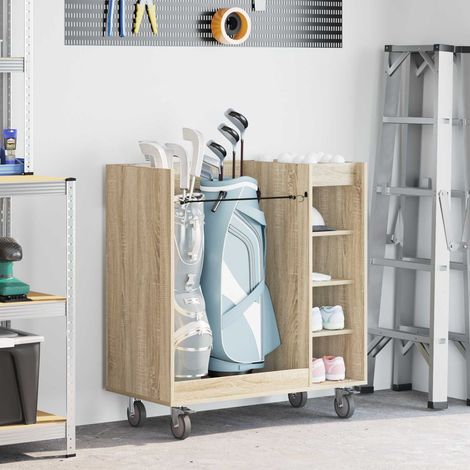 Golf Schrank Mit Rad Uni Sonoma-Eiche 90 x 45 x 98 cm