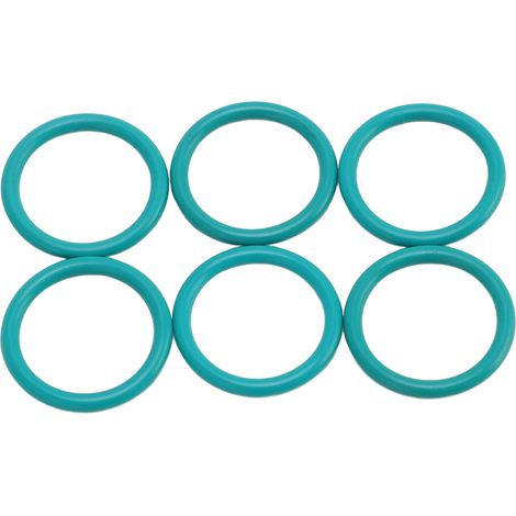 Kit di O-ring per valvola del pedale dello smontagomme, 6 pezzi, gomma resistente all'usura, ricambio 8116333 per cappotti (1/5)