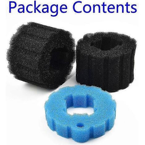 Éponges filtrantes (granulométrie grossière et fine) adaptées à Oase BioPress 4000 / PondoPress 5000, applicables aux équipements de filtration tels que les bassins, les piscicultures et les machines  (1/5)