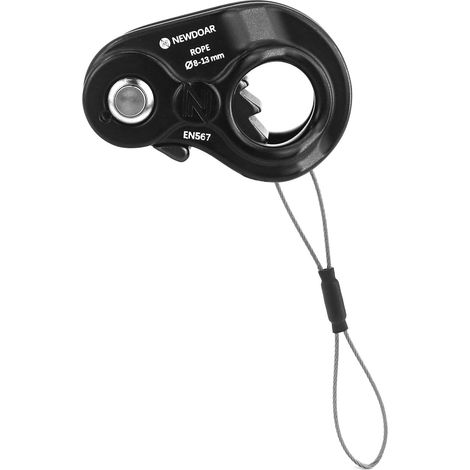 Rope Elevator Light Fits A Rope 8 to 13mm Handle Self-locking for Climbing Hunting Rescue Descent Reminder Arborist Equipment (1/5)