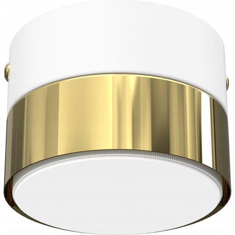 LED-Deckenleuchte Loft Plafond GX53, weißgold, poliert, für Wohnzimmer (1/3)