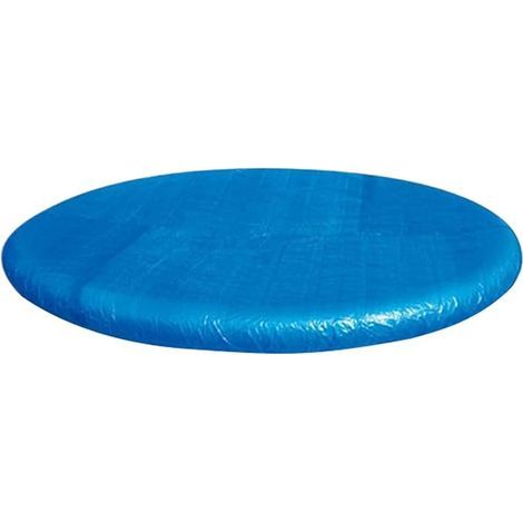 Bâche Piscine Ronde Diamètre 244 cm – Pliable, Imperméable – avec Cordon (1/5)