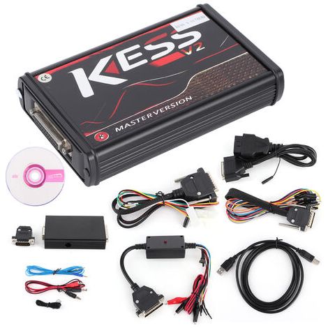 DEESSE SHOP-Outil de diagnostic ECU OBD2 Kess V2 V5.017 – Accès illimité aux jetons – Compatible Windows – Inclus câbles et adaptateurs (1/5)