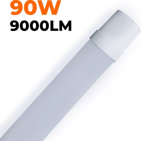 Europalamp – Réglette LED 90W 9000LM 150CM étanche IP65 – Éclairage 6500K – Installation facile pour chantiers et garages – Durée de vie 35000H