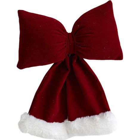 Ciondolo decorativo a fiocco - Peluche floccato M