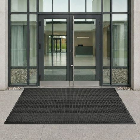 Waterhog Classic Trockenlaufmatte - Türmatte 180x250 cm - Gummirand - Anthrazit (1/5)