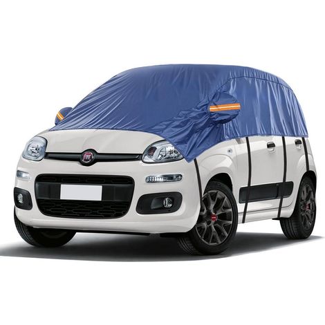 Halbgarage für Fiat Panda 2003-2023, wasserdicht, atmungsaktiv, Ganzjahresschutz (1/5)