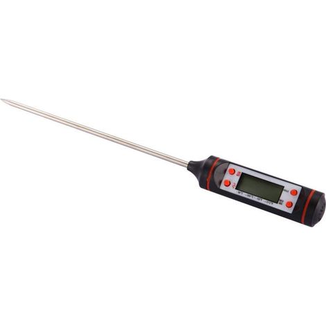 TEMPO DI SALDI Termometro Digitale Da Cucina Misuratore Con Asta E Lcd Cibi Bevande -50 +300°C (1/3)