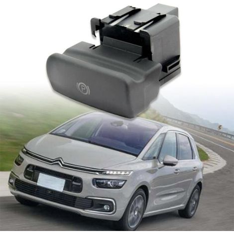 pour Peugeot Citroen C4 Picasso Frein de Stationnement DS4 C4 ÉLectronique Frein à Main Interrupteur de Frein à Main 470702 Noir (1/4)