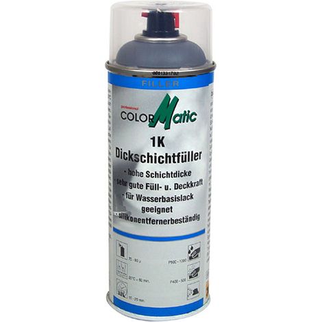 COLORMATIK 375354 FILLER AD ALTO SPESSORE 1K GRIGIO CHIARO 400 ml