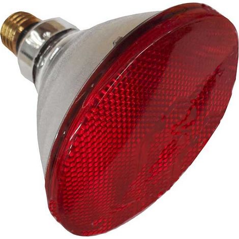 Bombilla par 38 infrarrojos 100w e27 color: rojo (terapeutica) philips
