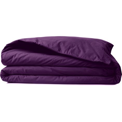 Ranforce King Quilt Cover (FR) 100% Algodón RANFORCE Púrpura (1/5)