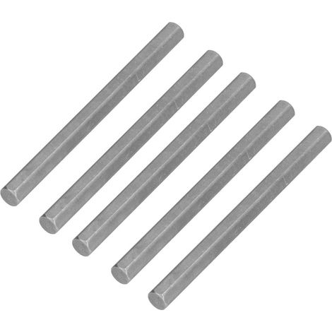Fünf sechseckige Edelstahlwellen der Serie 4102 mit einem Durchmesser von 12 mm stehen zum Verkauf und sind kompatibel mit Gobilda und Tetrix 4102-0012-0160. (1/5)