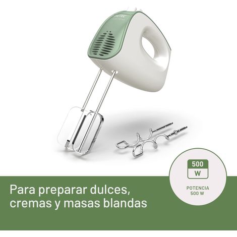 Imetec Crea&Crema Batidora de mano Verde, Blanco 500 W (1/5)