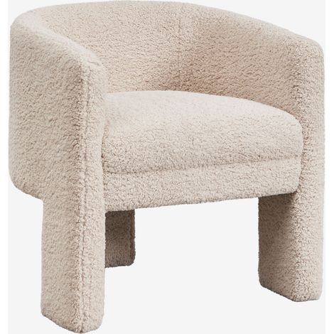 Chaise de salle à manger en peau de mouton Irati SKLUM
